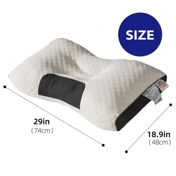 Knitted Cotton Massage Pillow - Image 4
